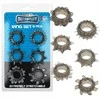Dream Toys MENZSTUFF 6PC TEMPAMŲJŲ ŽIEDŲ RINKINYS