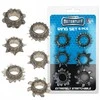Dream Toys MENZSTUFF 6PC TEMPAMŲJŲ ŽIEDŲ RINKINYS