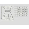 Obsessive - Flores chemise &amp; thong juodas S/M