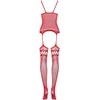 Obsessive - Liemenėlė F214 Raudona S/M/L
