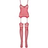 Obsessive - Liemenėlė F214 Raudona S/M/L