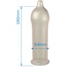Pasante Healthcare Pasante Regular 144 Classic Latex Condoms with Smooth Surface CE 54mm