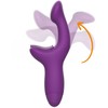 Rožinė Rewolution Rewokiss Dual Motor Vibrator - Flexible Silicone, 18.5 cm, Rožinė