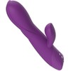 Rožinė Rewolution RewoRabbit Flexible Dual Motor Vibrator - Rožinė, 21 cm