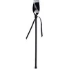 Secret Play Juoda lakinės odos paketas Juodas Riding Crop
