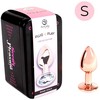 Secret Play Metal Plug Rose Gold Small 7cm - Elegant Aluminum Model