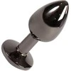 Secret Play Secretplay Gunmetal Intimate Metal Plug Small 7cm Decorative Base