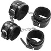 Secret Play Secretplay 8-Piece Juodas Bondage Essentials Set - Synthetic Leather, Adjustable