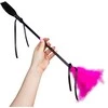 Secret Play Duster &amp; Juodas Riding Crop