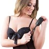 Secret Play Juodas Whip 27.5 cm Vegan Leather Riding Crop