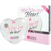 Super Oferty LoversPremium Hot Massage Heart XL Reusable Body Warmer 12x12cm Raudona