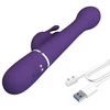 Pretty Love Flirtation PRETTY LOVE - DEJON TRIUŠIO VIBRUOTAS 3 IN 1 DAUGIAFUNKCIS VIOLETINIS