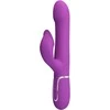 Pretty Love BW-500012-3 4-in-1 Vibrating Silicone Device Violetinė