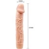 Baile Bob 22.5 cm Intimate Vibrating Device - Flesh Tone, TPR Material