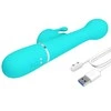 Pretty Love Flirtation Pretty Love Dejon Aqua Žalias Multi-Function Silicone System 3-in-1