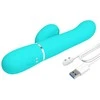 Pretty Love Flirtation Pretty Love Aqua Žalias Intimate Machine G-Spot Multi-Function Vibrator