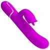 Pretty Love Flirtation Pretty Love Rabbit Vibrator Fuchsia - 7-Mode Dual Action Intimate Device