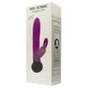 Adrien Lastic Vibratorius su klitorio stimuliatoriumi, 10 režimų, 19 cm