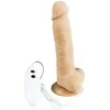 Alive dildo su vibruojančiu rotaciniu pilotu, kūno spalvos, 18 cm