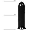 All Black All Juodas AB48 Intimate Model 19 cm - Smooth Juodas Finish