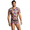 Anais Men Accesories Anais Men Comics T-Shirt S - Soft Modal, Comic Print, Body-Hugging Fit