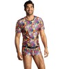 Anais Men Accesories ANAIS MEN Comics T-Shirt M - Modern Print, Soft Modal, Slim Fit