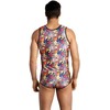 Anais Men Accesories ANAIS MEN Comics Top M - Sleeveless Fitted Comic Print Shirt
