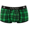 ANAIS MEN BOXER &amp; BRIEF ANAIS MEN MAGIC BOXER XL - Žalias &amp; Juodas Checkered Soft Lycra Briefs