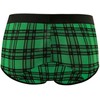 ANAIS MEN BOXER &amp; BRIEF ANAIS MEN MAGIC Brief XL Žalias-Juodas Check Pattern Lycra Comfort