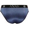 ANAIS MEN SLIP &amp; THONG Mėlyna ANAIS MEN Naval Slip S - Navy Mėlyna Satin-Striped Briefs, Comfortable Fit