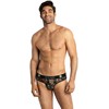 ANAIS MEN SLIP &amp; THONG ANAIS MEN Power Slip L - Modern Briefs with Rose &amp; Skull Print