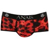 ANAIS MEN BOXER &amp; BRIEF ANAIS MEN SAVAGE Sporty Briefs XL Raudona Animal Print Microfiber