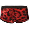 ANAIS MEN BOXER &amp; BRIEF ANAIS MEN SAVAGE Sporty Briefs XL Raudona Animal Print Microfiber