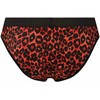 ANAIS MEN SLIP &amp; THONG ANAIS MEN Tribal Slip XL Raudona Microfiber Animal Print Briefs