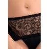 Apatiniai drabužiai-ALINA SET WITH OPEN BRA juodas S/M - Casmir