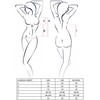 Apatiniai drabužiai-CLARISSE CORSET cream XXL/XXXL - Casmir