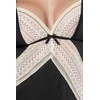 Apatiniai drabužiai-CONNIE CHEMISE juodas L/XL - Casmir