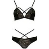 Apatiniai drabužiai-LARA BIKINI juodas S/M - Casmir