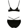 Apatiniai drabužiai-LARA BIKINI juodas S/M - Casmir