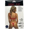 Apatiniai drabužiai-Luxury Play - Lingerie Set Medium Raudona