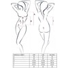 Casmir Marcelle Baltas L/XL - Women’s Picardia Babydoll with Garter &amp; Thong