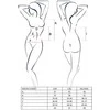 Apatiniai drabužiai-MIRELLA BODY juodas XXL/XXXL - Casmir