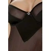 Apatiniai drabužiai-SISSEY CHEMISE juodas XXL/XXXL - Casmir