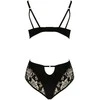 Apatiniai drabužiai-VICTORIA BODY juodas XXL/XXXL - Casmir