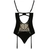 Apatiniai drabužiai-VICTORIA CORSET juodas S/M - Casmir