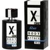 X Phero Body Attack Mėlyna kvepalai su feromonais vyrams 50ml