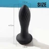 B Series Cute Lighting anal plug juodas