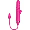 B Series Cute B serijos mielas liežuvio laižymas trigubai stimuliuojantis vibratorius