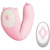 B Series Cute B serijos mielas vibratorius poroms, G taškas, laižantis masažuoklis, 10 režimų