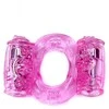 B Series Easylove Rožinė Ring-Vibrating CockRing Double Rožinė